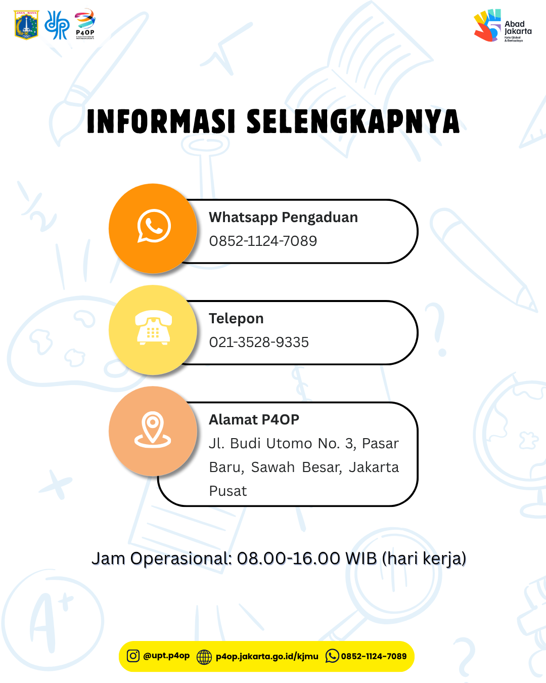 Informasi selengkapnya KJMU
