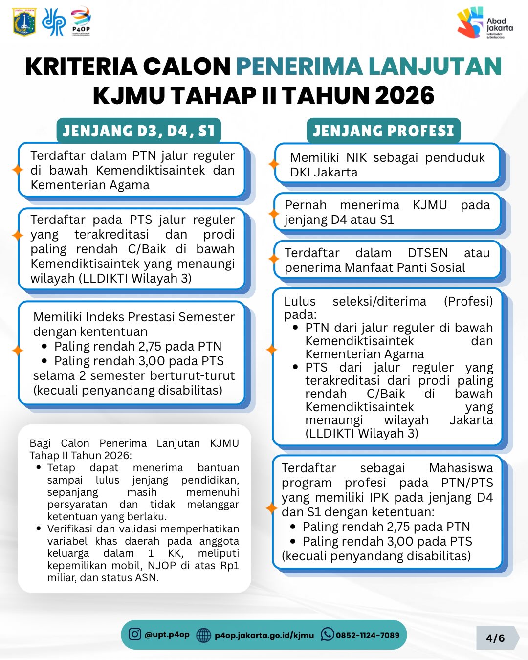 Tata cara pendaftaran KJMU